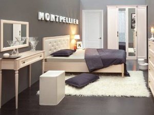 Модульная спальня Montpellier (дуб млечный)