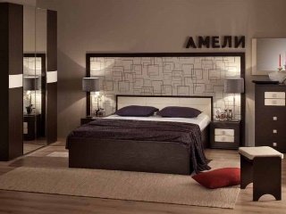 Спальня Амели (венге) композиция 1