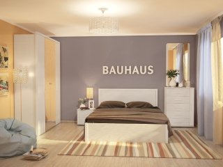 Модульная спальня BAUHAUS (бодега светлый)