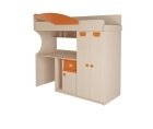 Набор мебели МДК 4.4.2 (оранжевый, прав.) 