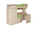 Набор мебели МДК 4.4.2 +Стол+Лестница №2 (эвкалипт, лев.) 
